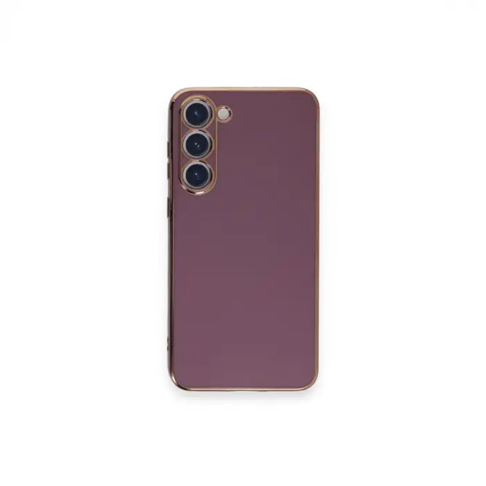 Samsung Galaxy S23 Plus Kılıf Volet Silikon - Mor