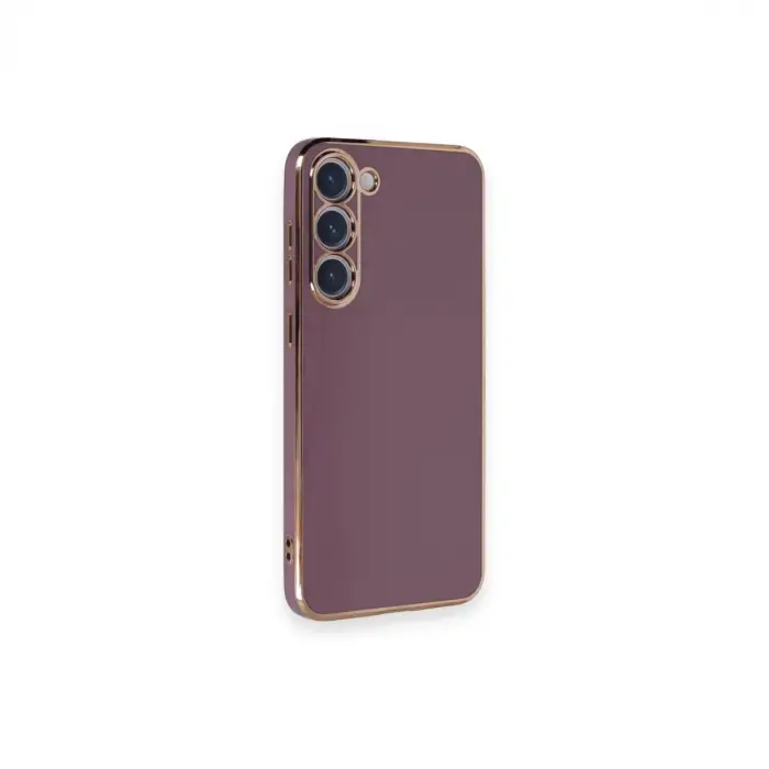 Samsung Galaxy S23 Plus Kılıf Volet Silikon - Mor
