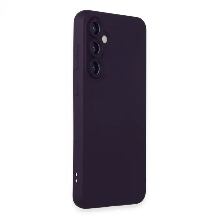 Samsung Galaxy S24 Kılıf Nano İçi Kadife Silikon - Mor