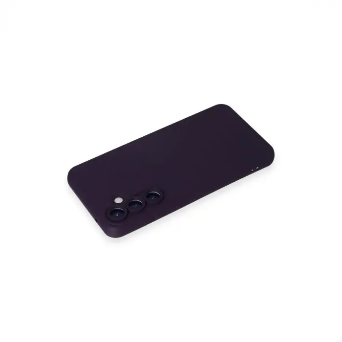 Samsung Galaxy S24 Kılıf Nano İçi Kadife Silikon - Mor