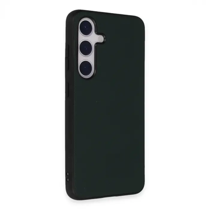 Samsung Galaxy S24 Kılıf Taft Kapak - Koyu Yeşil