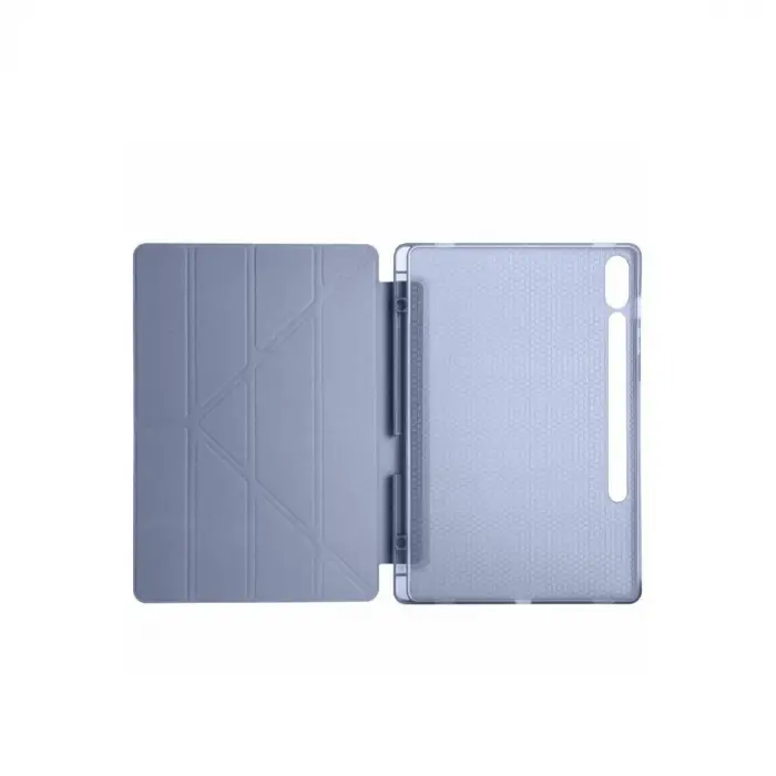 Samsung Galaxy X610 Tab S9 Fe Plus 12.4 Kılıf Kalemlikli Mars Tablet Kılıfı - Lavender
