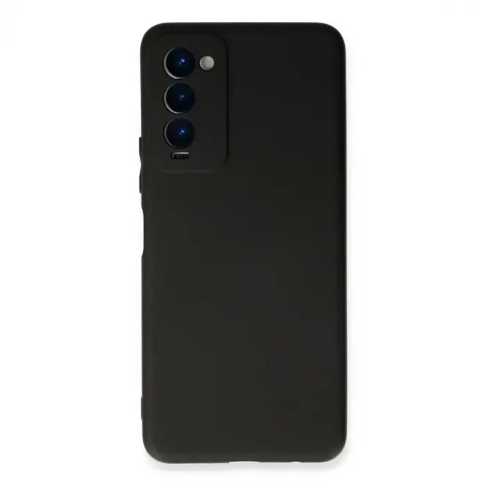Tecno Camon 18 Kılıf First Silikon - Siyah