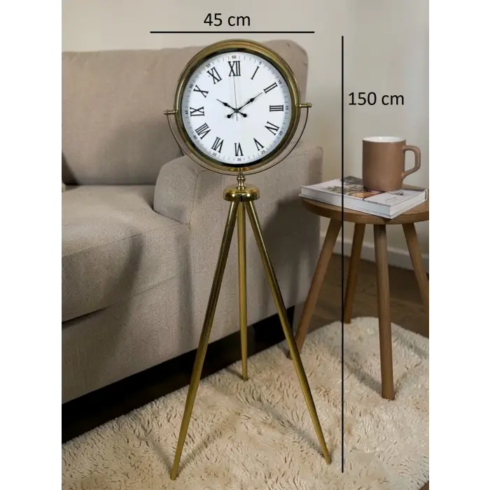 Victoria Gold Tripod Ayaklı Saat