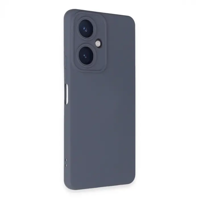 Vivo Y27 Kılıf Nano İçi Kadife Silikon - Gri