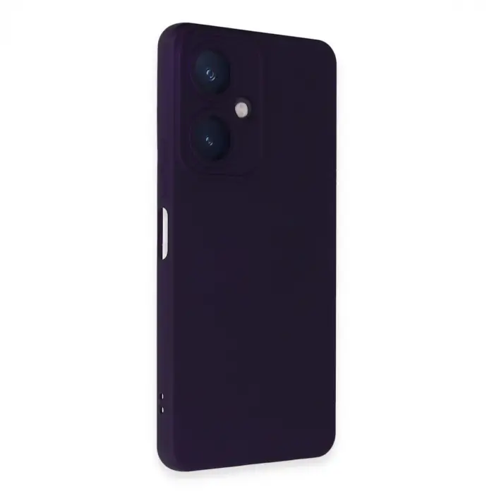 Vivo Y27 Kılıf Nano İçi Kadife Silikon - Mor