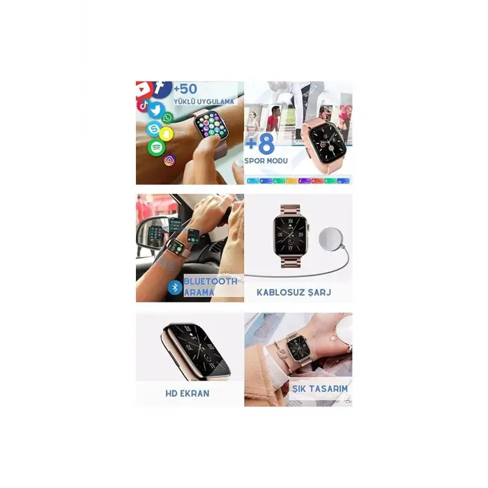 Watch G9 Plus Mini Gelişmiş Akıllı Saat Ultra Smart Watch
