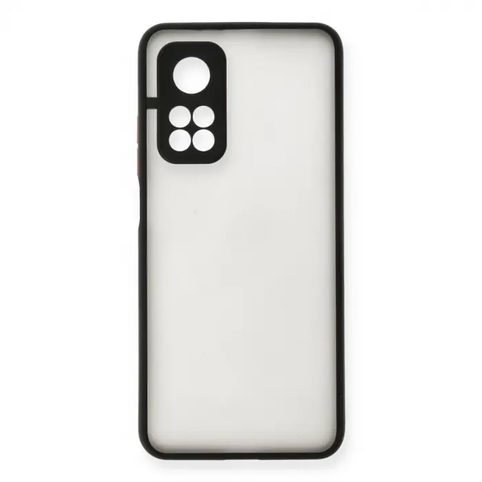 Xiaomi Mi 10t Kılıf Montreal Silikon Kapak - Siyah