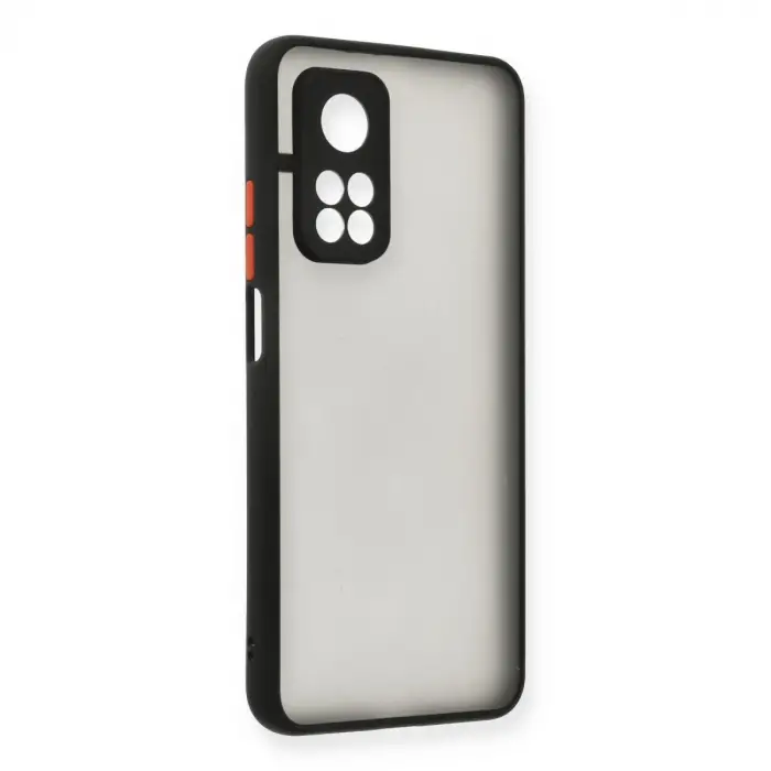 Xiaomi Mi 10t Kılıf Montreal Silikon Kapak - Siyah