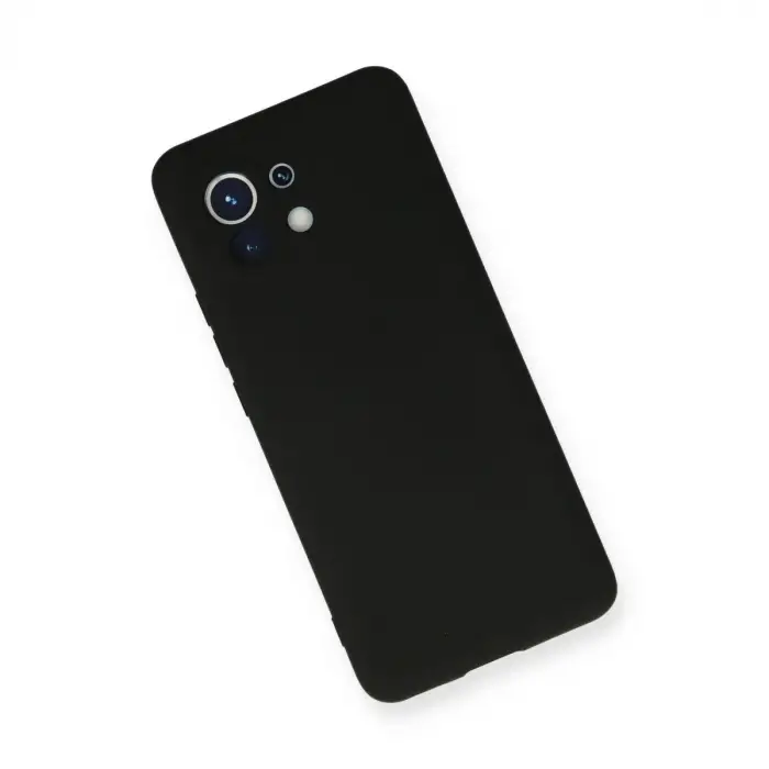 Xiaomi Mi 11 Kılıf Nano İçi Kadife Silikon - Siyah