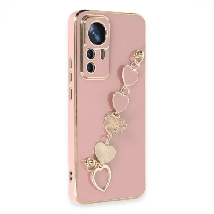 Xiaomi Mi 12t Pro Kılıf Esila Silikon - Pudra