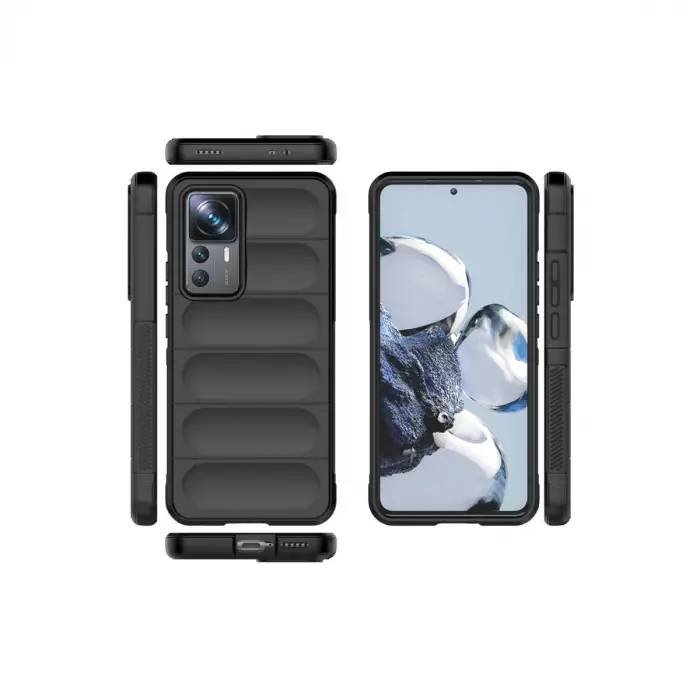 Xiaomi Mi 12t Pro Kılıf Optimum Silikon - Siyah