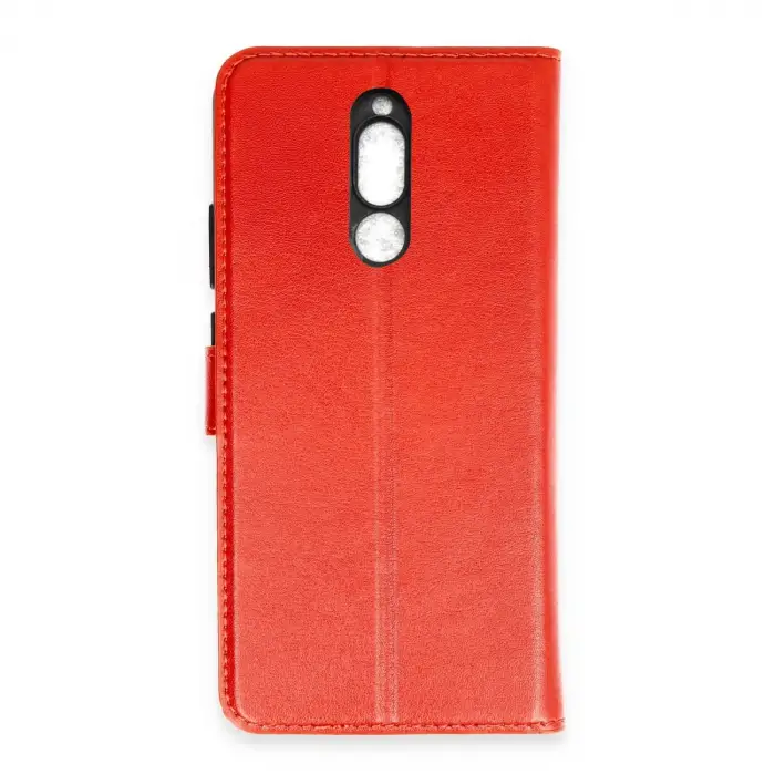 Xiaomi Mi 8 Trend S Plus Kapaklı Kılıf - Kırmızı