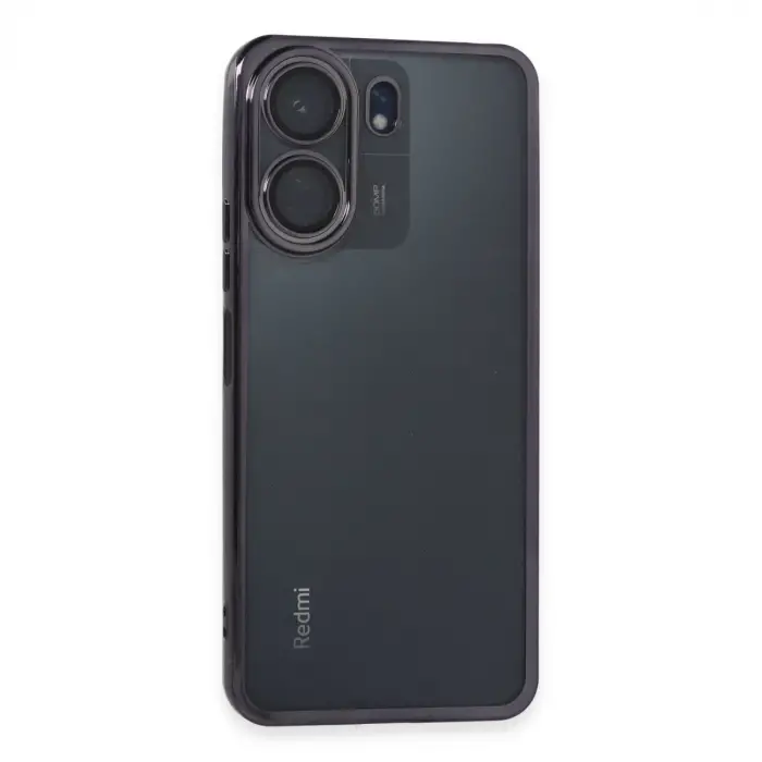 Xiaomi Redmi 13c Kılıf Razer Lensli Silikon - Mor