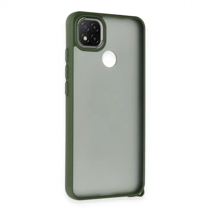 Xiaomi Redmi 9c Kılıf Elegant Kapak - Yeşil