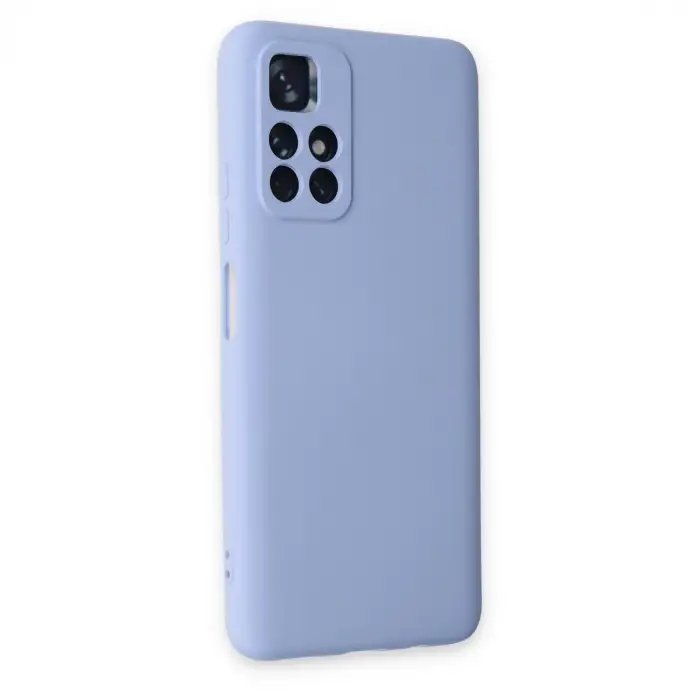 Xiaomi Redmi Note 11t Kılıf Nano İçi Kadife Silikon - Lila