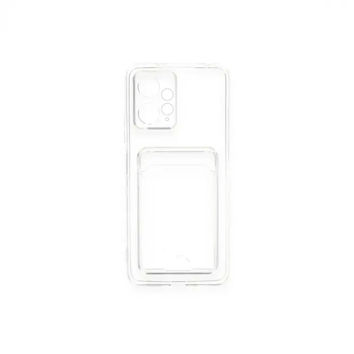 Xiaomi Redmi Note 12 4g Kılıf Kart Şeffaf Silikon - Şeffaf