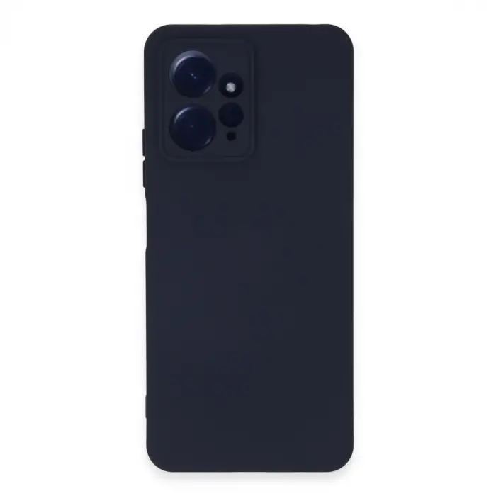 Xiaomi Redmi Note 12 4g Kılıf Nano İçi Kadife Silikon - Lacivert