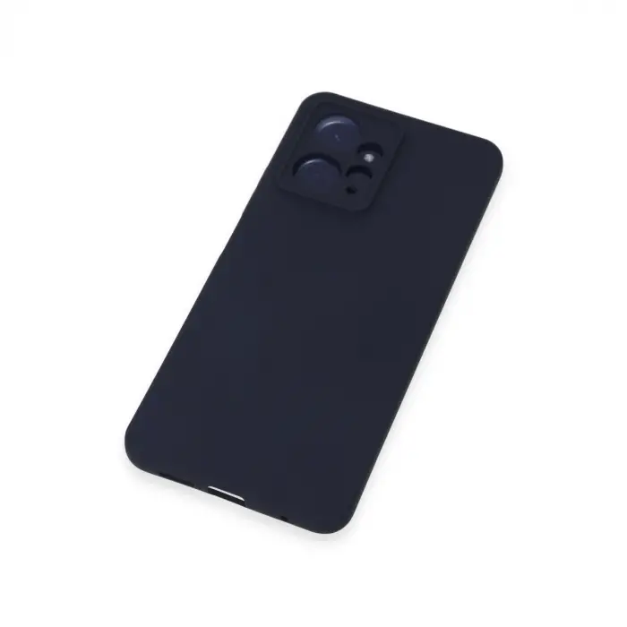 Xiaomi Redmi Note 12 4g Kılıf Nano İçi Kadife Silikon - Lacivert