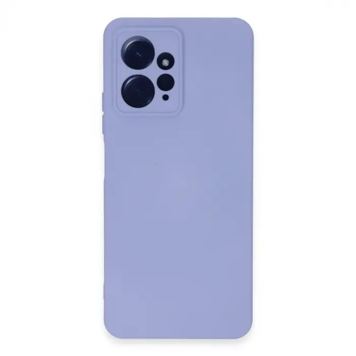 Xiaomi Redmi Note 12 4g Kılıf Nano İçi Kadife Silikon - Lila