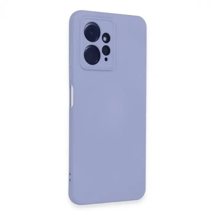 Xiaomi Redmi Note 12 4g Kılıf Nano İçi Kadife Silikon - Lila