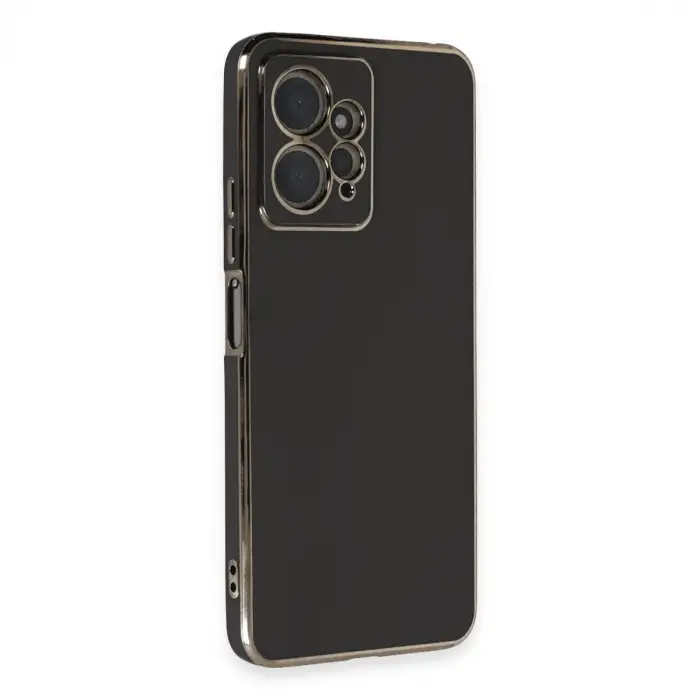 Xiaomi Redmi Note 12 4g Kılıf Volet Silikon - Siyah
