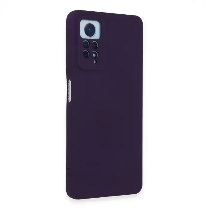 Xiaomi Redmi Note 12 Pro 4g Kılıf Nano İçi Kadife Silikon - Mor