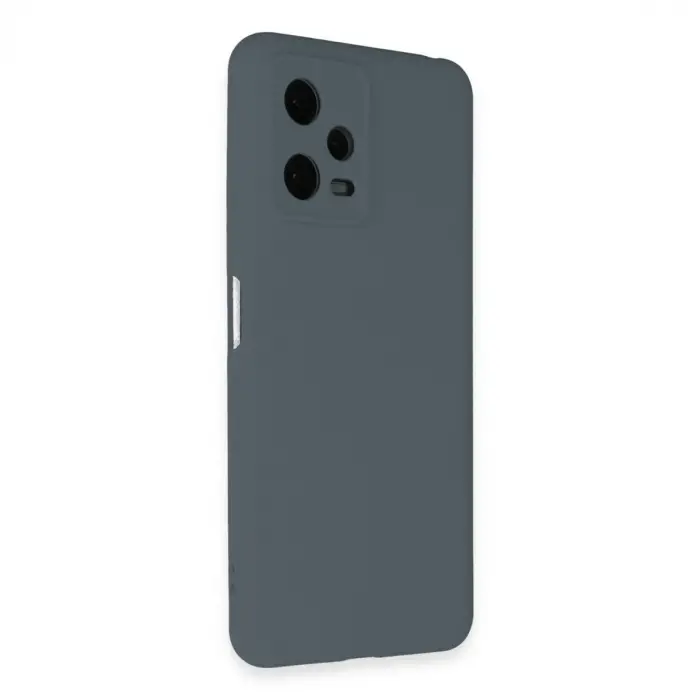 Xiaomi Redmi Note 12 Pro 5g Kılıf Nano İçi Kadife Silikon - Gri