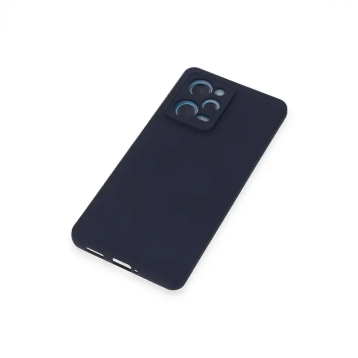 Xiaomi Redmi Note 12 Pro 5g Kılıf Nano İçi Kadife Silikon - Lacivert
