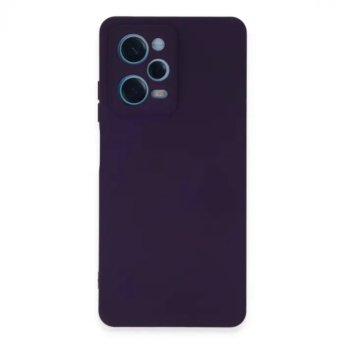 Xiaomi Redmi Note 12 Pro 5g Kılıf Nano İçi Kadife Silikon - Mor