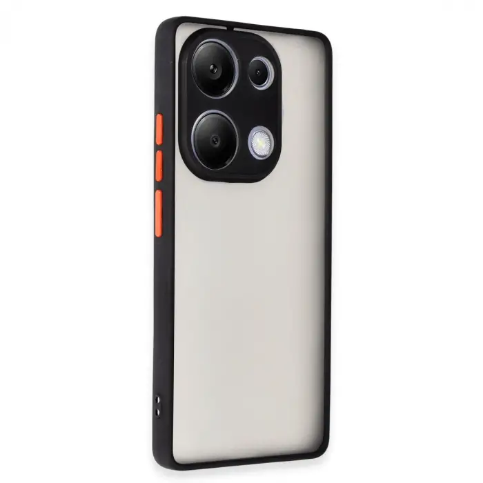 Xiaomi Redmi Note 13 Pro 4g Kılıf Montreal Silikon Kapak - Siyah