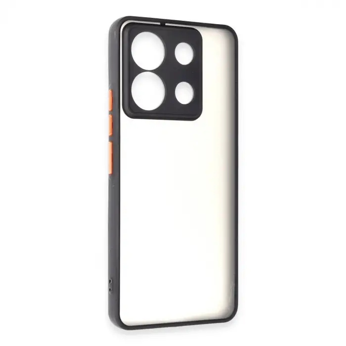 Xiaomi Redmi Note 13 Pro 5g Kılıf Montreal Silikon Kapak - Siyah
