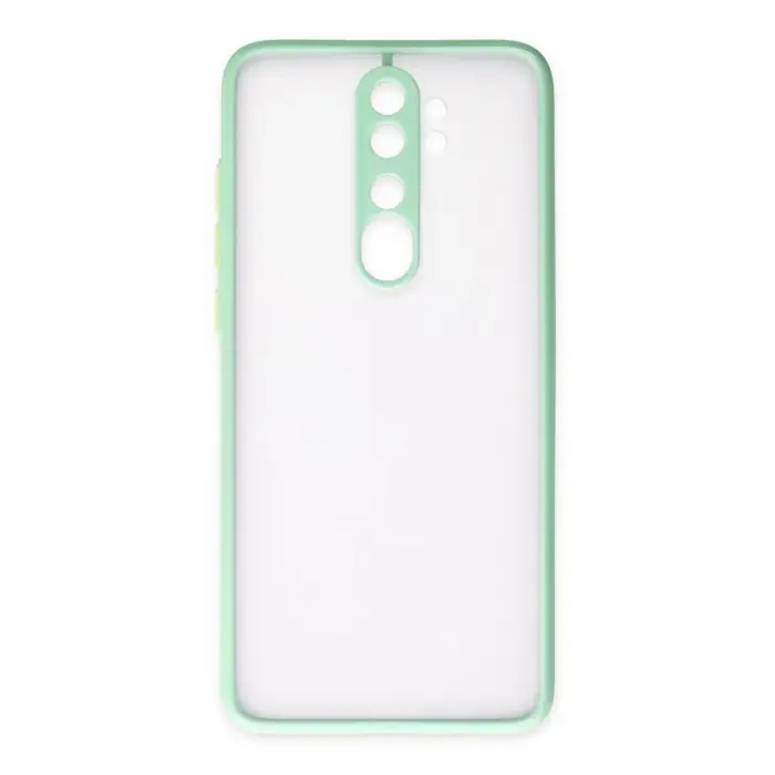 Xiaomi Redmi Note 8 Pro Kılıf Montreal Silikon Kapak - Turkuaz