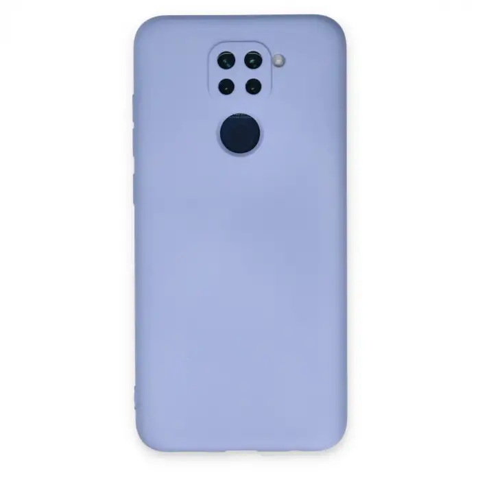 Xiaomi Redmi Note 9 Kılıf Nano İçi Kadife Silikon - Lila