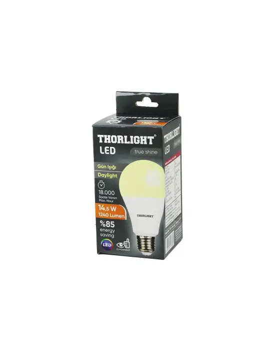 10 Adet Thorlıght A-70 12b 14.5w E27 Günışık Led Ampul
