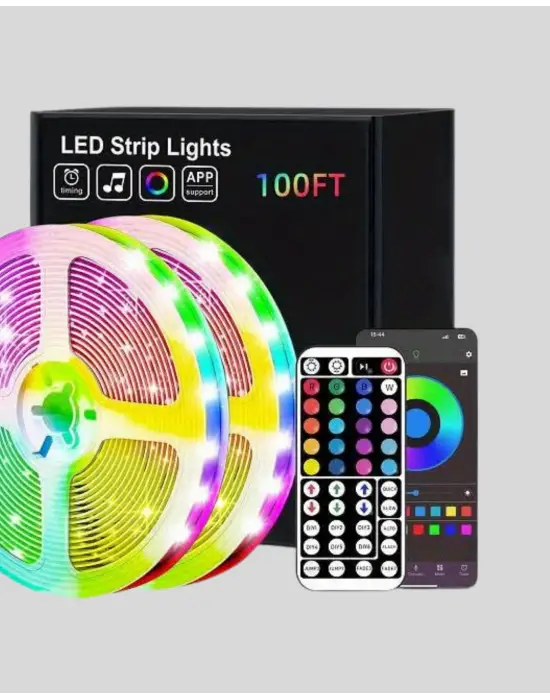 10 Metre Usb Smart Şerit Led Kumandalı Telefon Kontrollü