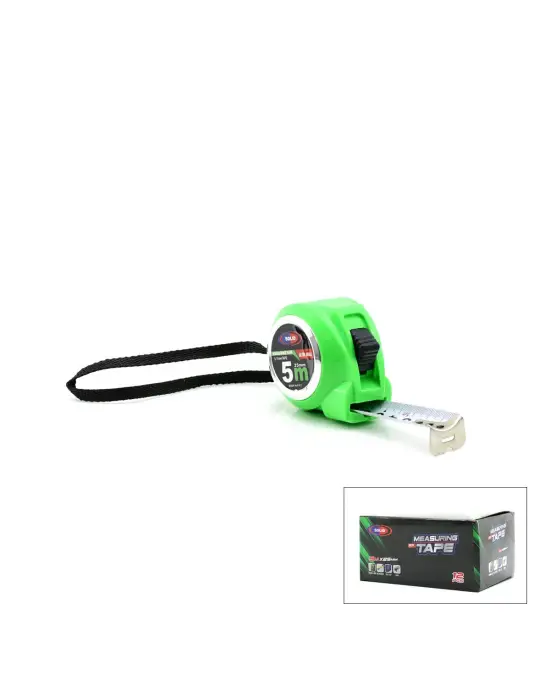 12 Adet Measurıng Tape 5mtx25mm Şerit Metre