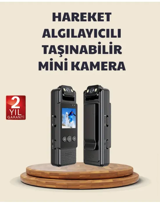 128gb Destekli Hareket Algılamalı Mini Kamera