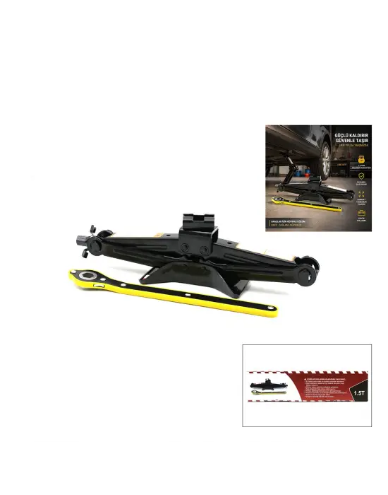 1.5 Ton - Cırcır Kollu Kriko