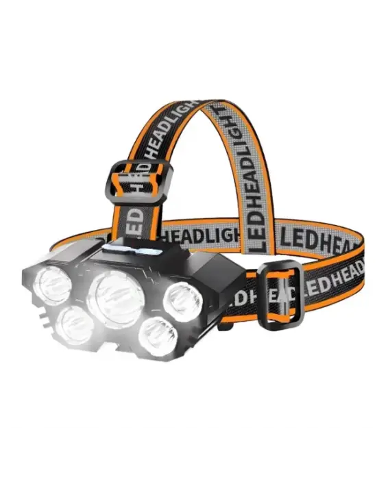 150W 5 LED Ultra Güçlü Kafa Lambası