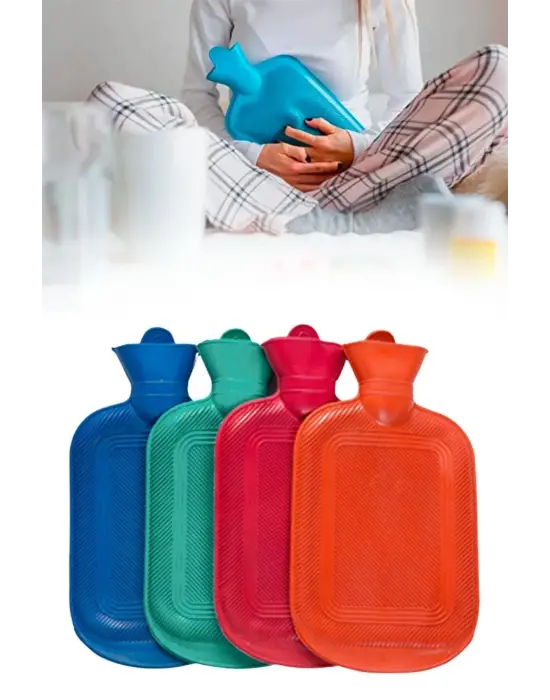 2 Litre Sıcak Su Torbası 1. Sınıf Kauçuk Malzeme