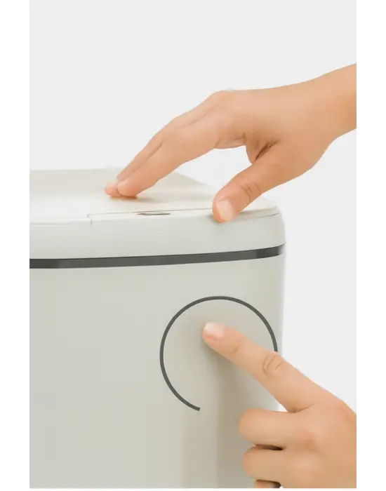 20 Litre Sensörlü Açıp Kapanan Akıllı Teknolojik Çöp Kovası 4 Pil Yanında