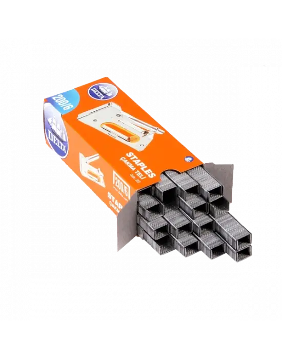 200/6 Mobilya Çakma Zımba Teli 5000 Parça . (k95)