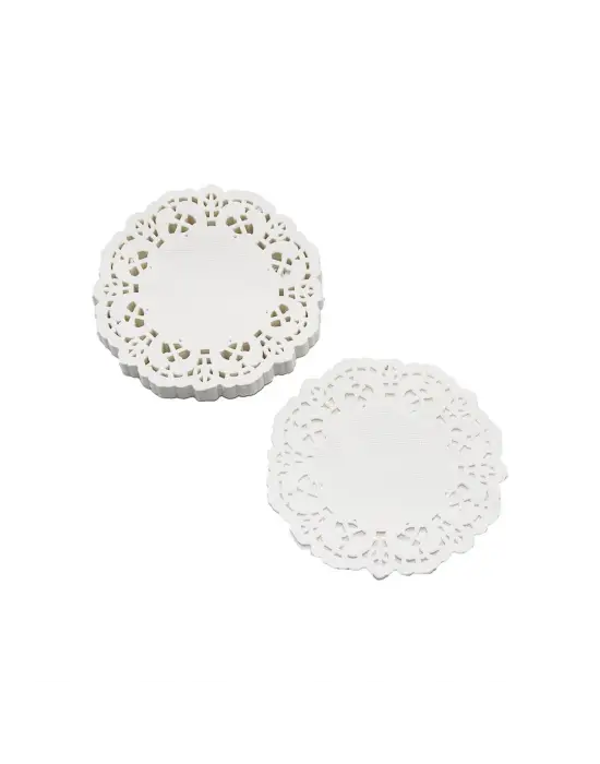 20pcs   Dantel Kağıt  Bardak Altlık