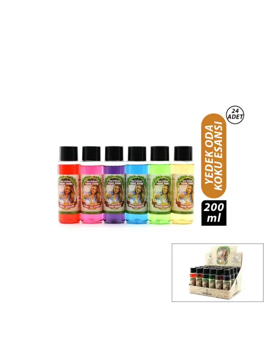 24 Adet 200ml Mix Oda Kokusu Yedek Esans