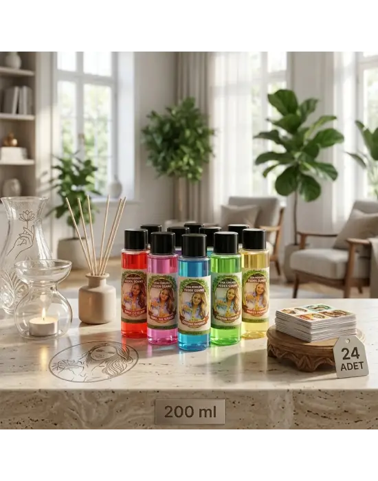 24 Adet 200ml Mix Oda Kokusu Yedek Esans