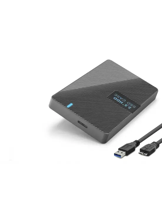 2.5 Sata Hdd/Ssd Harici Disk Kutusu Usb 3.0 Micro-B - Siyah HDX1792