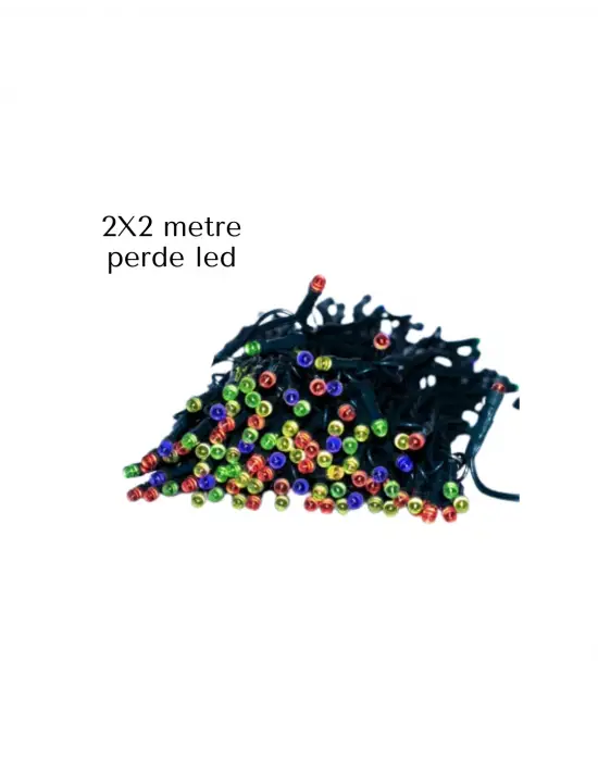 2x2 Metre Perde Led Işık