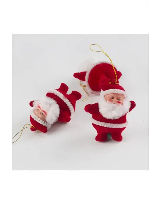 3lü Noel Baba Yılbaşı Ağaç Süsü