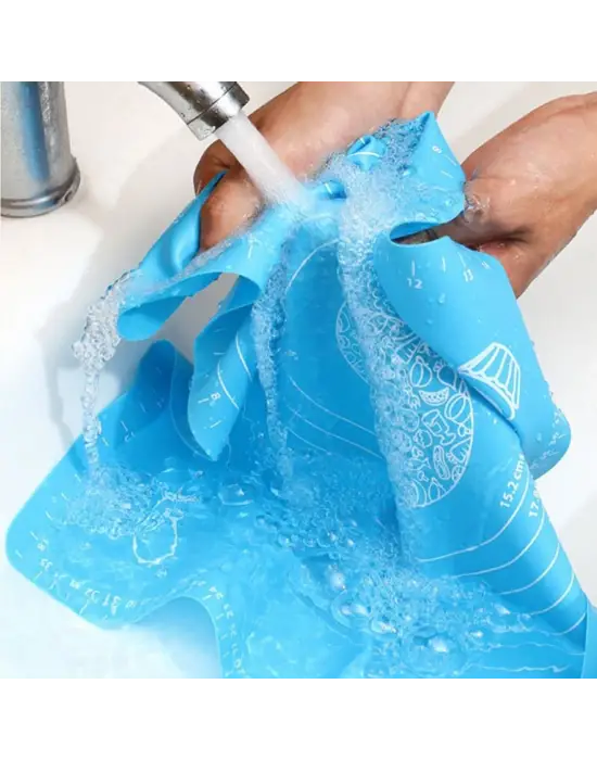 30*40 cm Hamur Matı Silikon Ölçekli Kullanımı Kolay Hamur Açma Matı